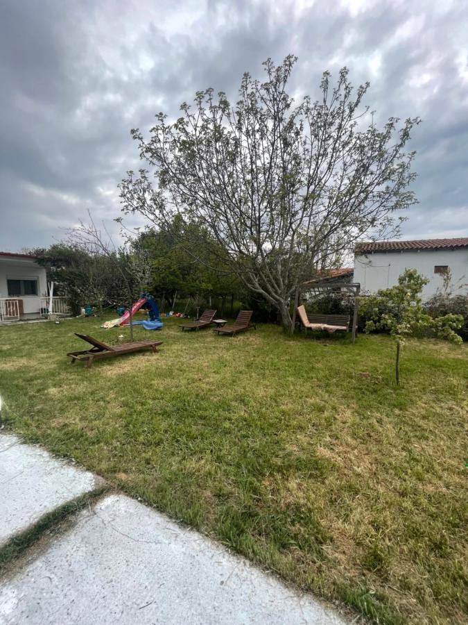Ευχάριστο Εξοχικό Σπίτι Με Barbeque Leilighet Skála Foúrkas Eksteriør bilde